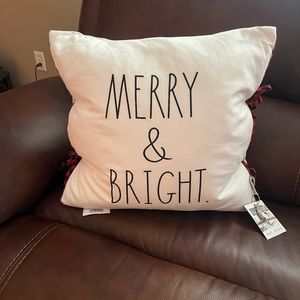 Rae Dunn 20X20 pillow.  New